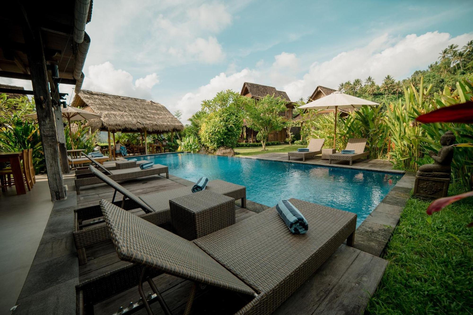Kubu Sakian Villa And Restaurant Sidemen Silebeng Zewnętrze zdjęcie