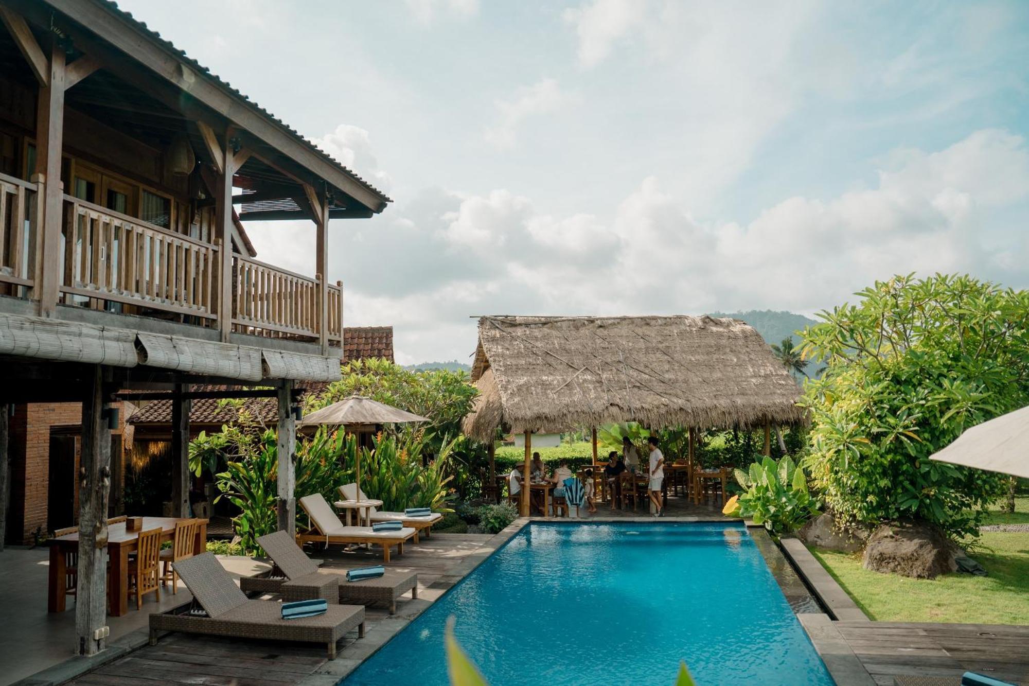 Kubu Sakian Villa And Restaurant Sidemen Silebeng Zewnętrze zdjęcie