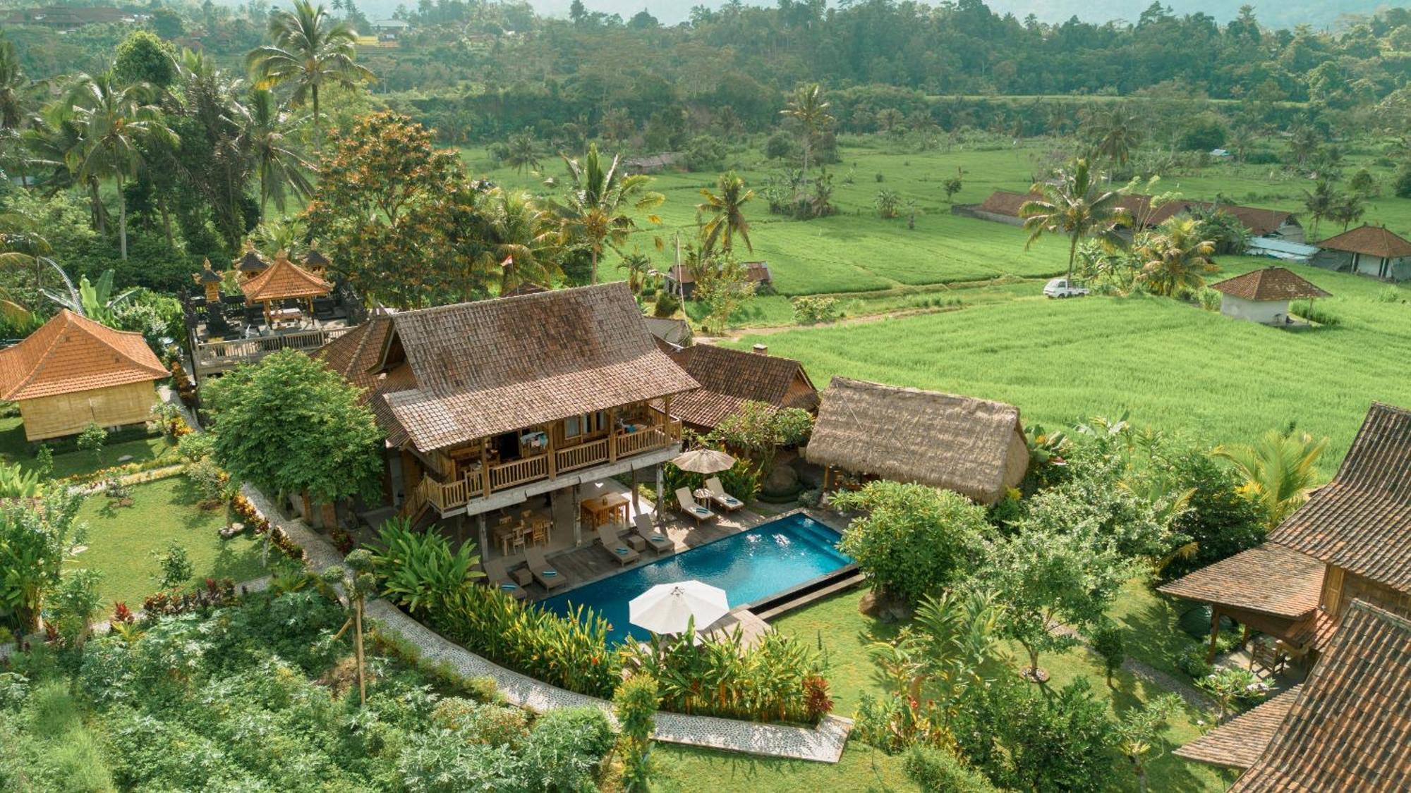Kubu Sakian Villa And Restaurant Sidemen Silebeng Zewnętrze zdjęcie