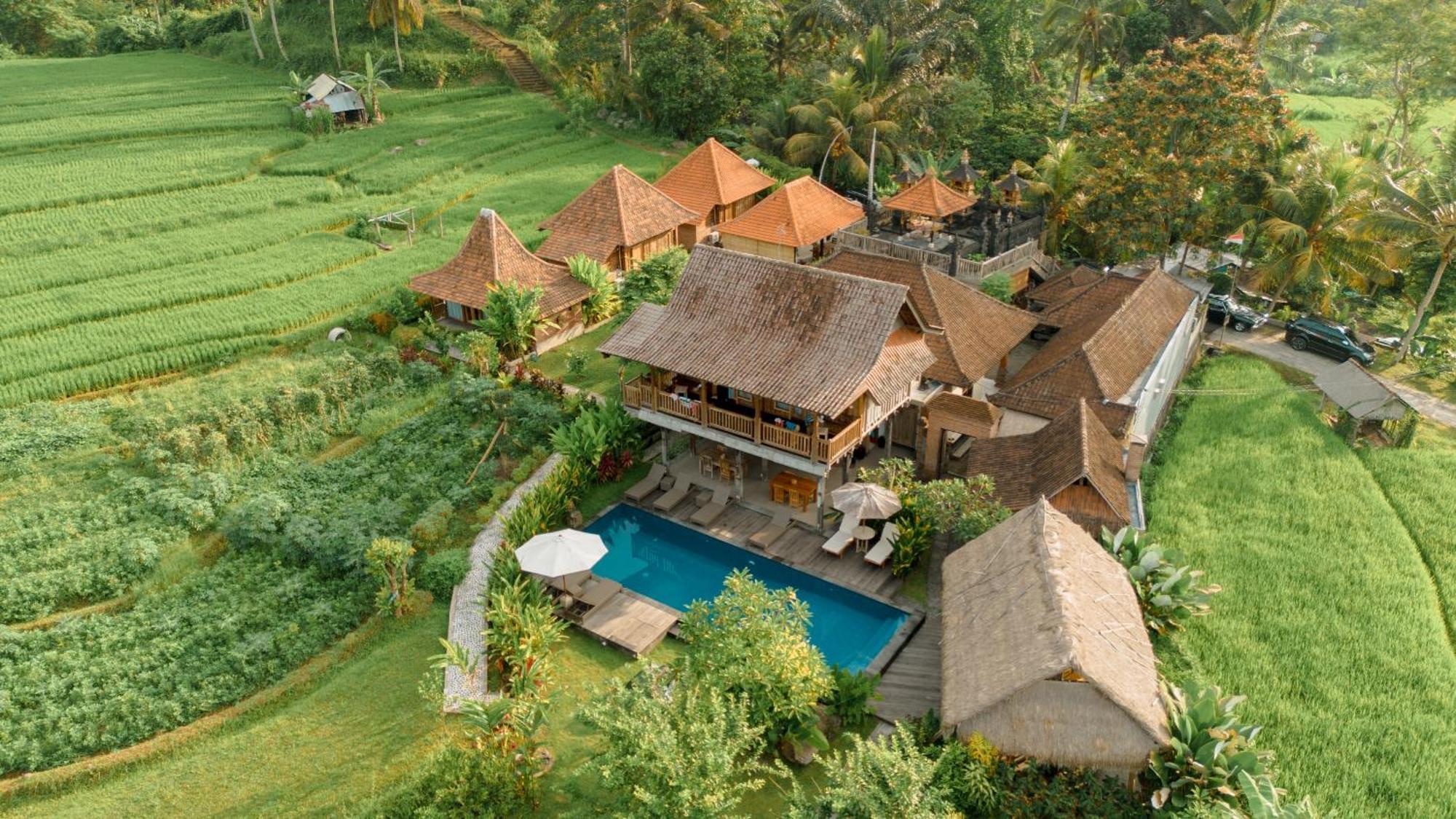 Kubu Sakian Villa And Restaurant Sidemen Silebeng Zewnętrze zdjęcie
